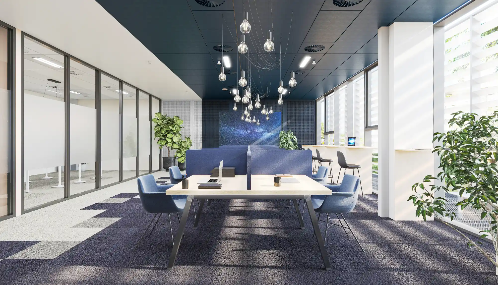 Office Interior Design (Simens)