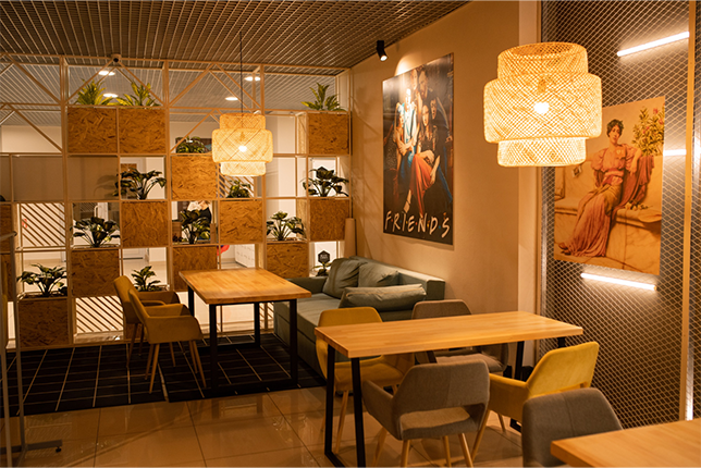 RESTAURANT INTERIOR DESIGN (GOLDEN FOOD COURT)
